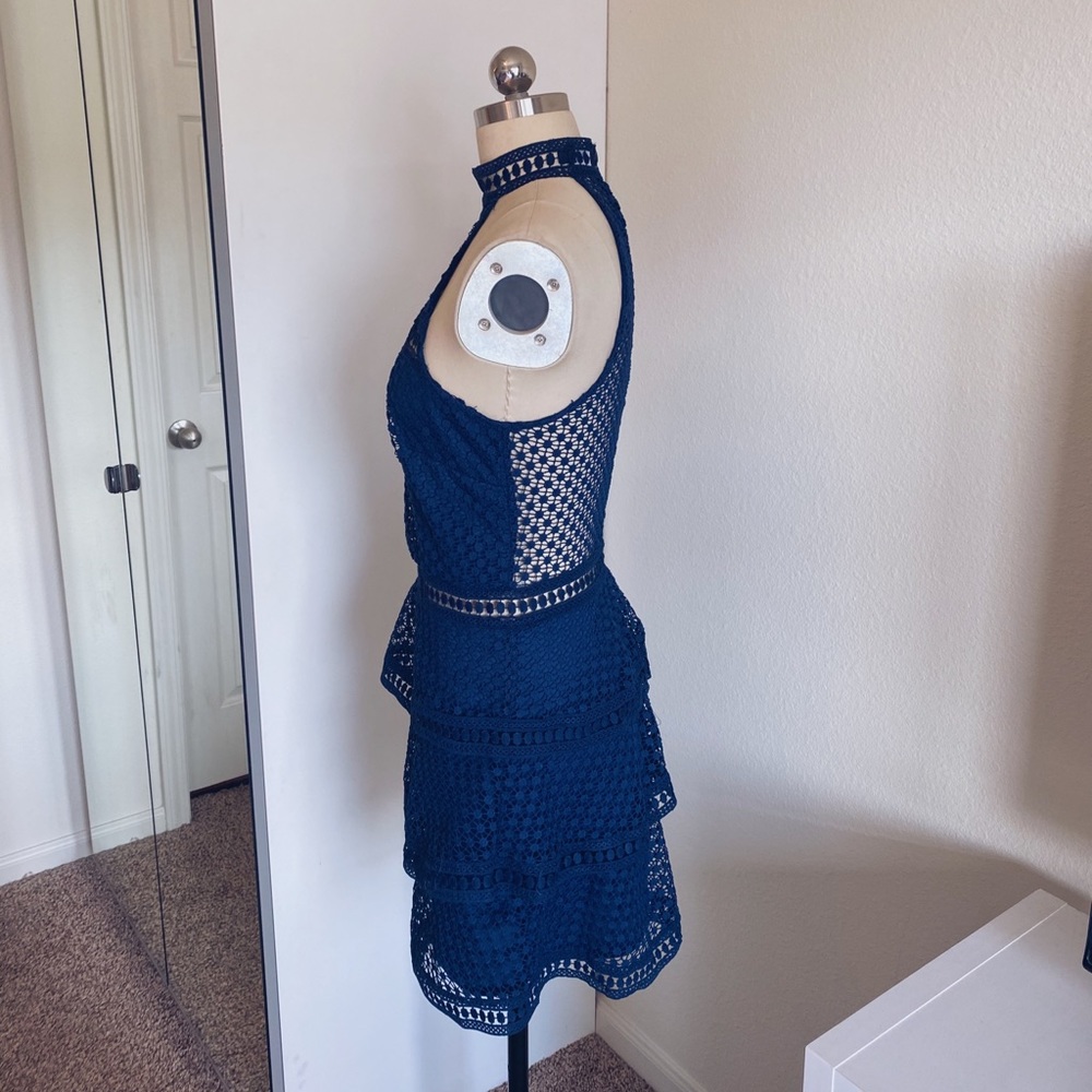 Navy blue dress - Picture 3 of 5